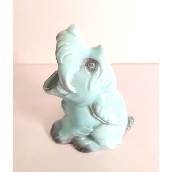 Vintage Open Mouth Dog Cigar Rest Made Germany Blue Rare - Picture 2 of 5